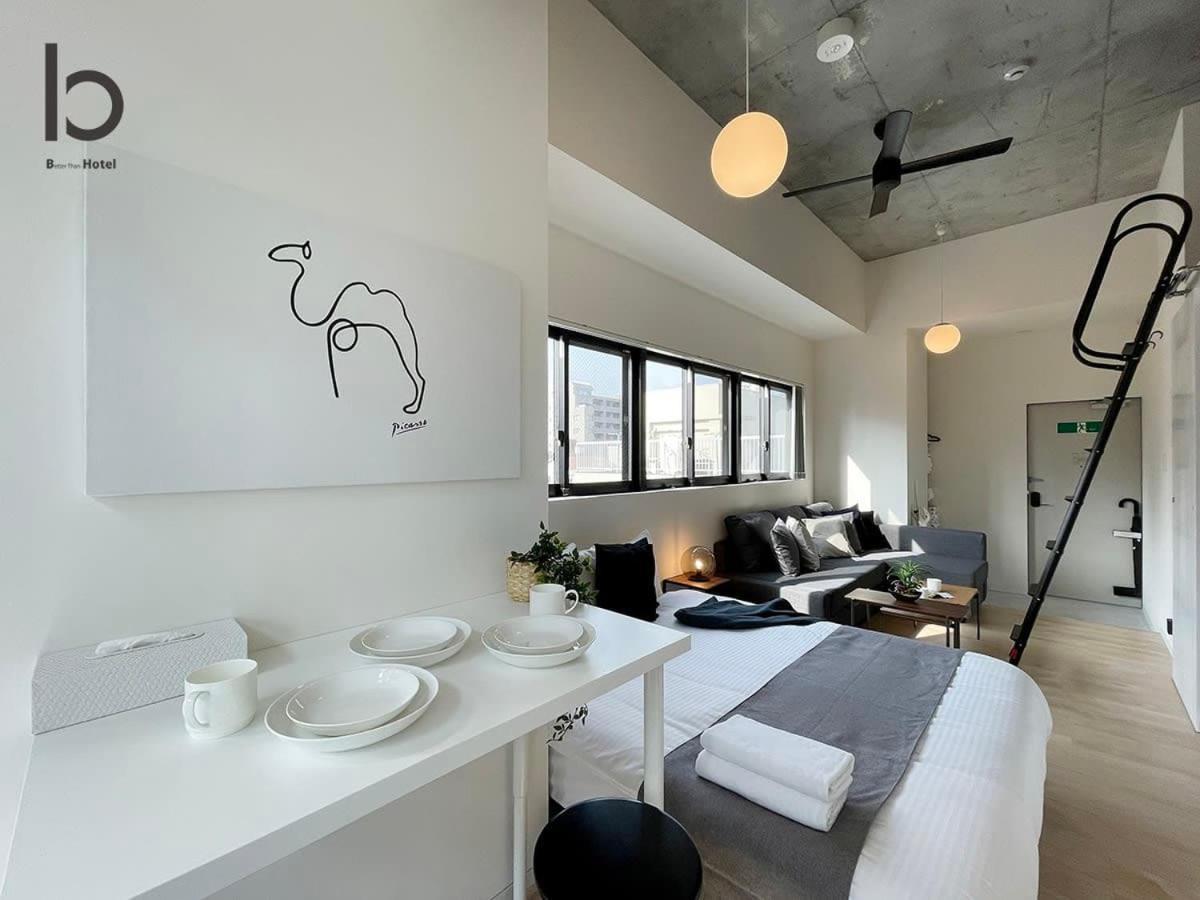 Bhotel Nekoyard - Bright Loft Studio 5 Min Walk To Peace Park & City Center Hiroshima Bagian luar foto